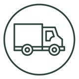 Delivery and shipping icon for BST Protection sanitary pads