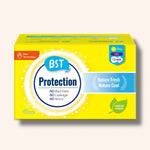 BST Protection Mint Cooling Mini Sanitary Pads, 40 pads – slim fit, breathable, best for light flow and sensitive skin