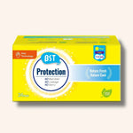 BST Protection Mint Cooling Sanitary Pads Large size, 24 pads – high absorption, breathable, for heavy flow, comfortable for sensitive skin