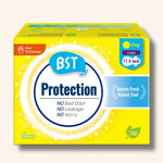 BST Protection Mint Cooling Sanitary Pads Large size, 6 pads – high absorption, breathable, suitable for heavy flow and sensitive skin