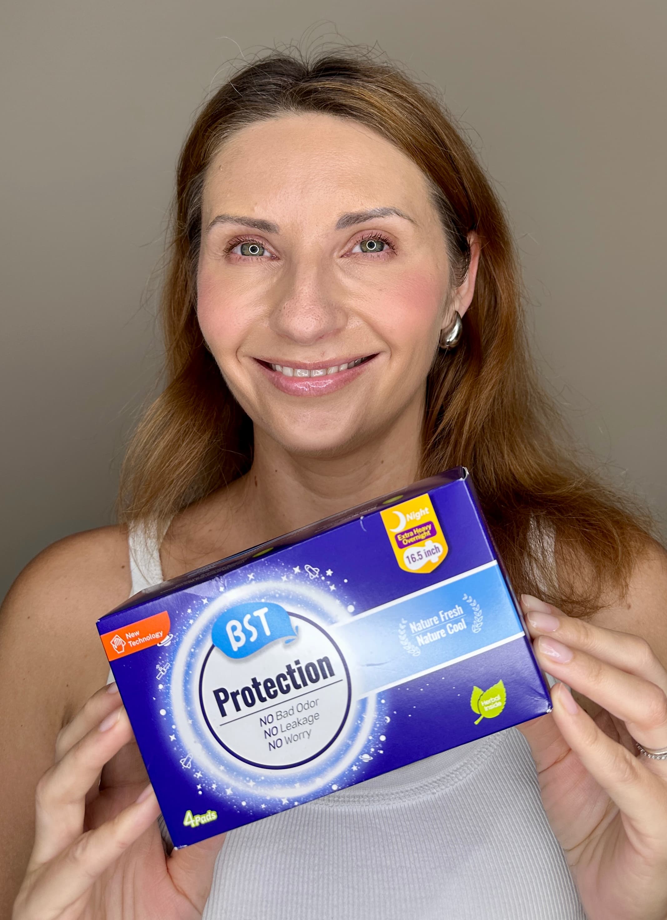 Influencer recommends BST Protection best period pads